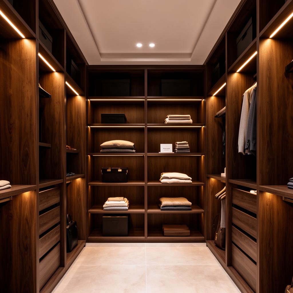 Begehbarer Kleiderschrank